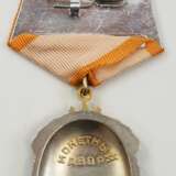 Sowjetunion: Orden Zeichen der Ehre, 4. Modell, 4. Typ. - photo 4