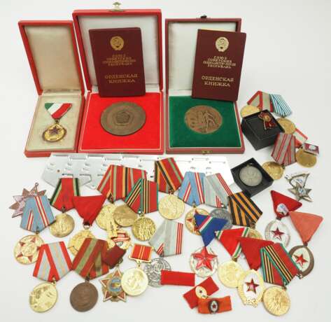 Sowjetunion / Ungarn: Lot Auszeichnung. - photo 1 Sowjetunion / Ungarn: Lot Auszeichnung. - photo 1
