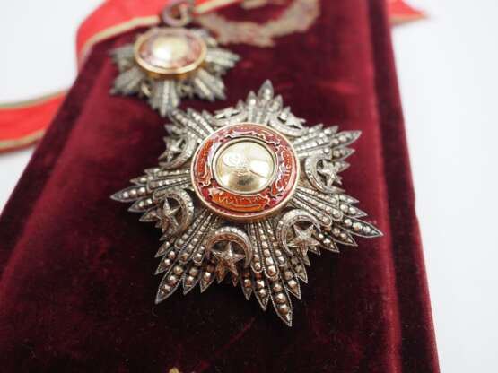 Türkei: Medjidjie-Orden, 2. Klasse Satz, im Etui. - photo 2