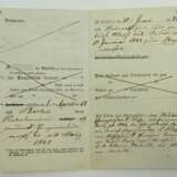 Preussen: Militair-Paß eines Wachtmeisters der 4. Esc. des Garde Ulanen Regiment - Jahrgang 1825. - photo 3