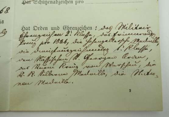 Preussen: Militair-Paß eines Wachtmeisters der 4. Esc. des Garde Ulanen Regiment - Jahrgang 1825. - photo 4 Preussen: Militair-Paß eines Wachtmeisters der 4. Esc. des Garde Ulanen Regiment - Jahrgang 1825. - photo 4
