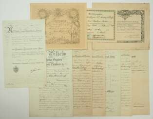 Preussen: Urkundennachlass des späteren Generalleutnant z.D. im 4. Garde-Feldartillerie-Regiment.