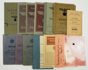 Deutsches Reich: Lot Ausweise.