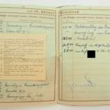 Wehrpass eines R.O.B. im Skijäger-Regiment 2 - Bandenkampf. - photo 1