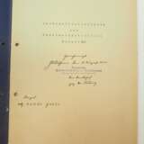 Verbrauchsstoffliste und Verbrauchsstoffsoll Bauart U-Boot XXI - 1944. - photo 2