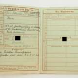 Luftwaffe: Wehrpaß des Leutnant und Führers des Nachjagdkommandos im Jagdgeschwader 132 „Richthofen“ - Legion Condor - Träger des Spanienkreuz in Gold mit Schwertern und Brillanten. - photo 4