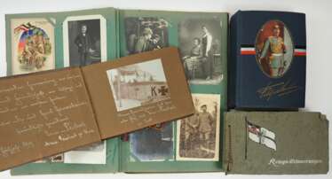 Deutsches Reich: Lot Fotoalben - 4 Exemplare.