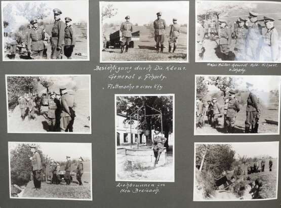 Wehrmacht: Fotoalbum eines Offiziers im Infanterie-Regiment 75. - фото 1