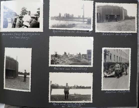 Wehrmacht: Fotoalbum eines Offiziers im Infanterie-Regiment 75. - фото 4
