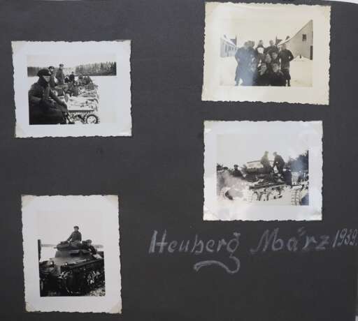 Wehrmacht: 3 Fotoalben eines Panzersoldaten im Panzer-Regiment 7. - фото 2