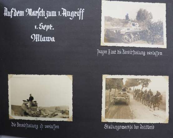 Wehrmacht: 3 Fotoalben eines Panzersoldaten im Panzer-Regiment 7. - фото 4