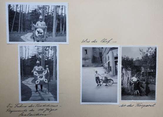 Wehrmacht: Familiennachlass Fotoalben - 3 Exemplare. - фото 3