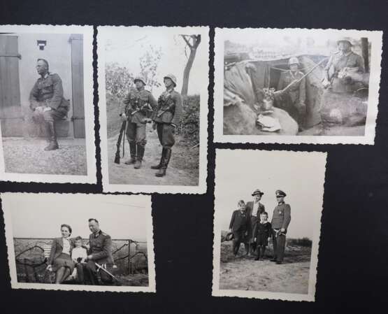 Wehrmacht: Familiennachlass Fotoalben - 3 Exemplare. - фото 4