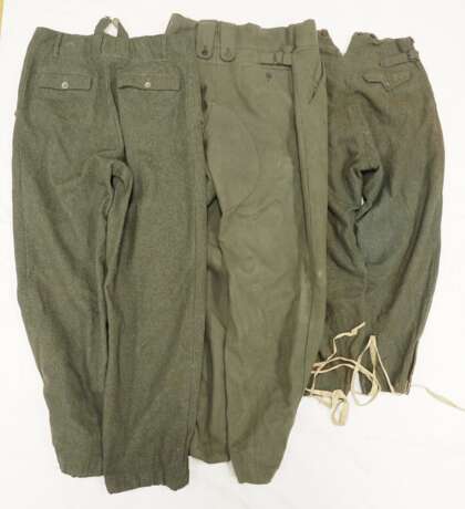 Wehrmacht Feldhose - 3 Exemplare. - фото 2