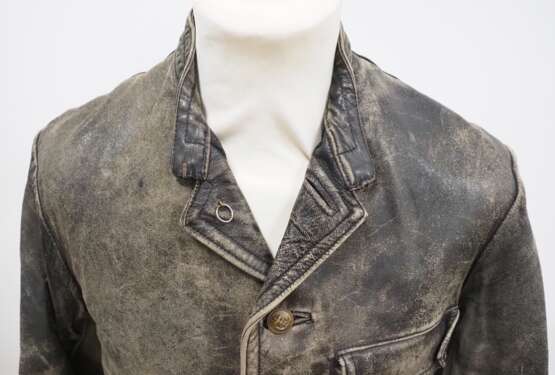 Kriegsmarine: Leder-Jacke für U-Boot Besatzungen und Brückenpersonal. - фото 2