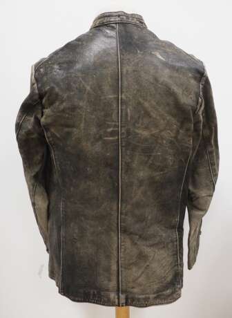 Kriegsmarine: Leder-Jacke für U-Boot Besatzungen und Brückenpersonal. - фото 3