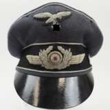 Luftwaffe: Schirmmütze alter Art für Offiziere der 3. Fallschirmjäger-Division - Knautschmütze. - photo 3