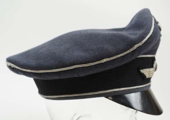 Luftwaffe: Schirmmütze alter Art für Offiziere der 3. Fallschirmjäger-Division - Knautschmütze. - photo 4 Luftwaffe: Schirmmütze alter Art für Offiziere der 3. Fallschirmjäger-Division - Knautschmütze. - photo 4