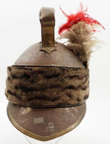 Frankreich: Helm für Mannschaften der Dragoner-Regimenter. - Foto 1 Frankreich: Helm für Mannschaften der Dragoner-Regimenter. - Foto 1