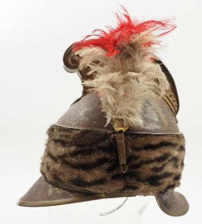 Frankreich: Helm für Mannschaften der Dragoner-Regimenter. - Foto 2 Frankreich: Helm für Mannschaften der Dragoner-Regimenter. - Foto 2
