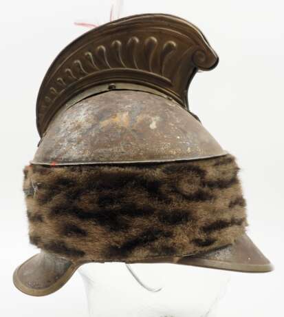 Frankreich: Helm für Mannschaften der Dragoner-Regimenter. - Foto 3 Frankreich: Helm für Mannschaften der Dragoner-Regimenter. - Foto 3