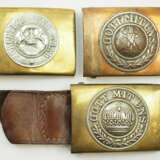 Deutsches Reich: Lot Koppelschlösser - 3 Exemplare. - фото 1