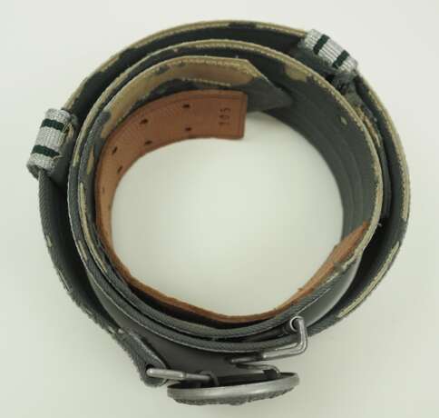 Wehrmacht: Feldbinde mit Schloss, für Offiziere. - photo 2 Wehrmacht: Feldbinde mit Schloss, für Offiziere. - photo 2