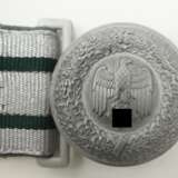 Wehrmacht: Feldbinde mit Schloss, für Offiziere. - photo 3