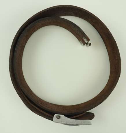 Wehrmacht: Koppelschloss mit Riemen. - photo 2 Wehrmacht: Koppelschloss mit Riemen. - photo 2