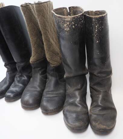 Wehrmacht: Lot Stiefel - 3 Paare. - photo 3 Wehrmacht: Lot Stiefel - 3 Paare. - photo 3
