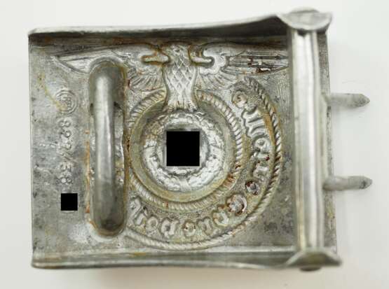 Waffen-SS: Koppelschloss für Mannschaften. - photo 3 Waffen-SS: Koppelschloss für Mannschaften. - photo 3