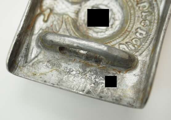 Waffen-SS: Koppelschloss für Mannschaften. - photo 4 Waffen-SS: Koppelschloss für Mannschaften. - photo 4