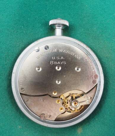 USA: Marine-Uhr - Waltham Watch. - photo 2 USA: Marine-Uhr - Waltham Watch. - photo 2