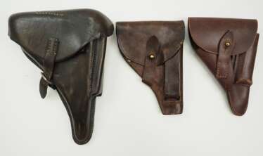 Lot Pistolentaschen - 3 Exemplare.
