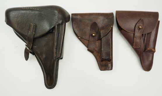 Lot Pistolentaschen - 3 Exemplare. - фото 1