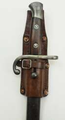 Preussen: Bajonett 98 lang, Exportausführung für Peru.