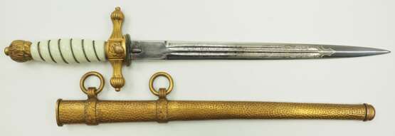 Reichsmarine: Offiziersdolch - Hörster. - Foto 3