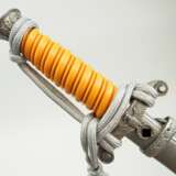 Wehrmacht: Offiziersdolch - Eickhorn Damastklinge. - Foto 1