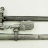 Wehrmacht: Offiziersdolch - Eickhorn Damastklinge. - Foto 3