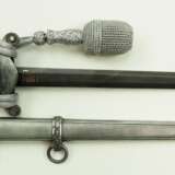 Wehrmacht: Offiziersdolch - Eickhorn Damastklinge. - Foto 4
