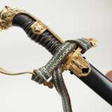 Wehrmacht: Löwenkopf-Säbel - Eickhorn - Damastklinge. - Foto 1