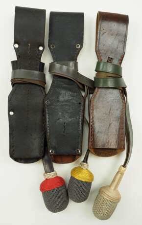 Wehrmacht: Koppelschuh mit Portepee - 3 Exemplare. - фото 2 Wehrmacht: Koppelschuh mit Portepee - 3 Exemplare. - фото 2