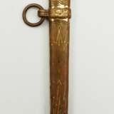 Kriegsmarine: Blitzscheide für Offiziersdolch. - Foto 1