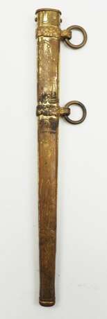 Kriegsmarine: Blitzscheide für Offiziersdolch. - Foto 2