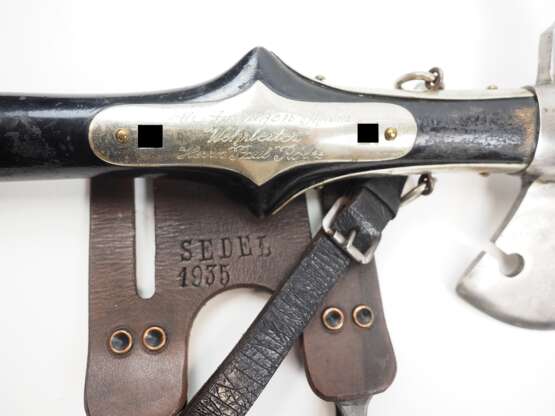 3. Reich: Feuerwehr-Ehrenbeil - Sülsdorf. - photo 4 3. Reich: Feuerwehr-Ehrenbeil - Sülsdorf. - photo 4