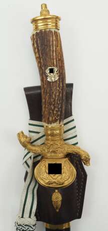 3. Reich: Hirschfänger der Deutschen Jägerschaft. - фото 1