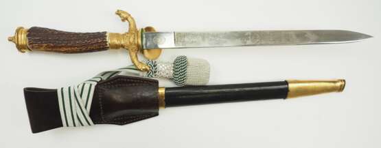 3. Reich: Hirschfänger der Deutschen Jägerschaft. - фото 3