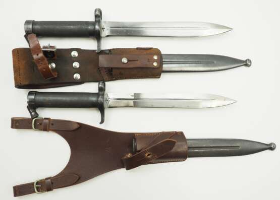 Schweden: Bajonett M1896 - 2 Exemplare. - photo 2 Schweden: Bajonett M1896 - 2 Exemplare. - photo 2