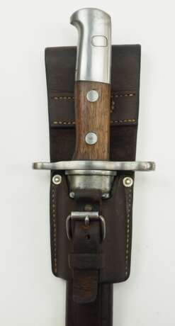 Schweiz: Pionier-Bajonett M1914 - Sägerücken. - фото 1