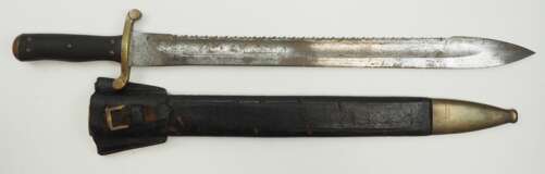 Schweiz: Faschinenmesser mit Sägerücken. - Foto 2